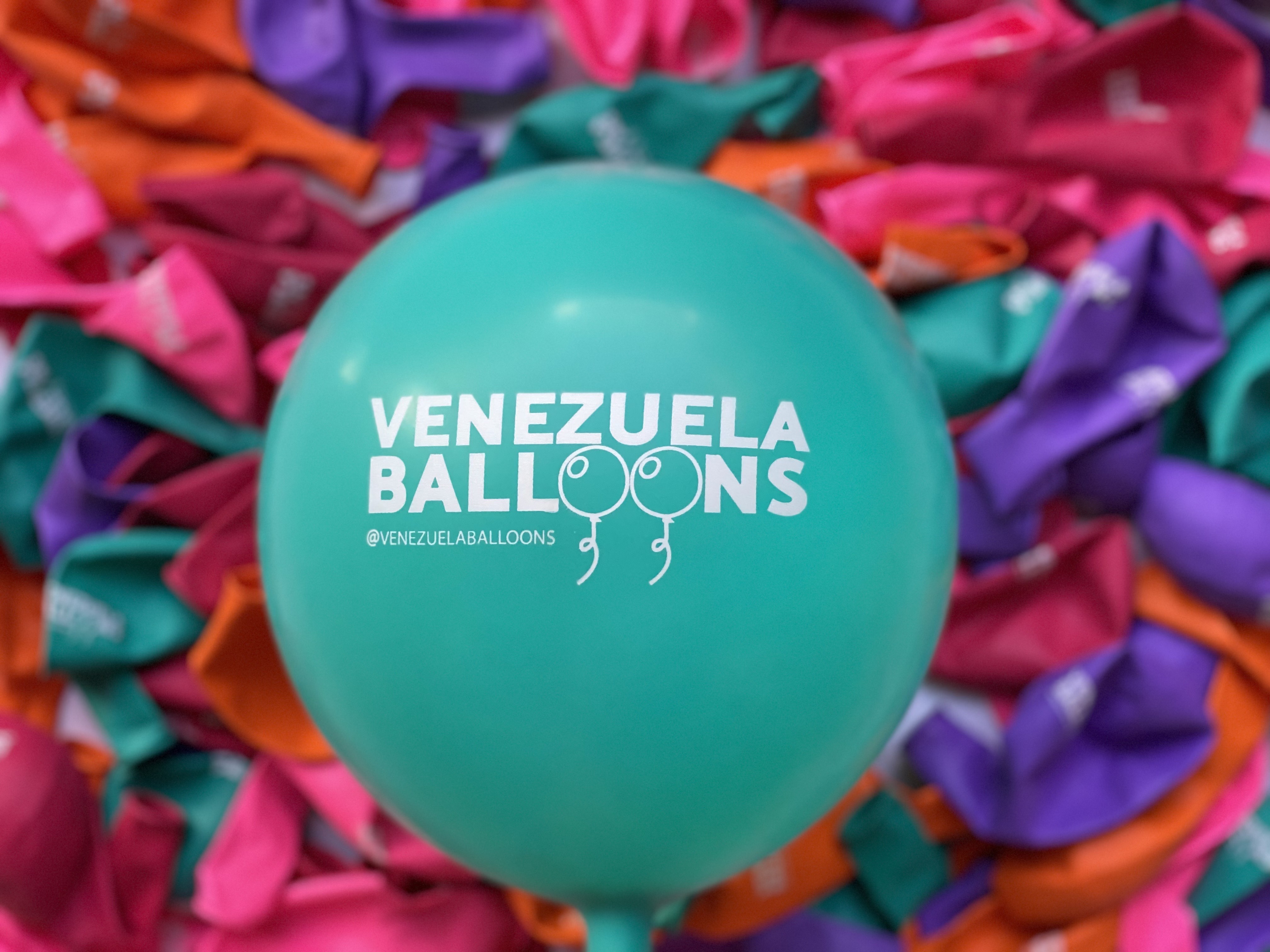 Globo estampado de Venezuela Balloons
